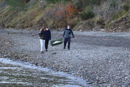 Poginule ptice so odstranili na varen način (vir JZ Krajinski park Strunjan).